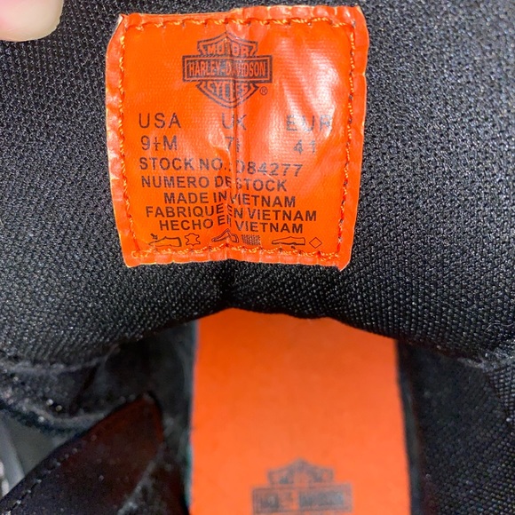 Harley Davidson riding boots - Picture 3 of 3